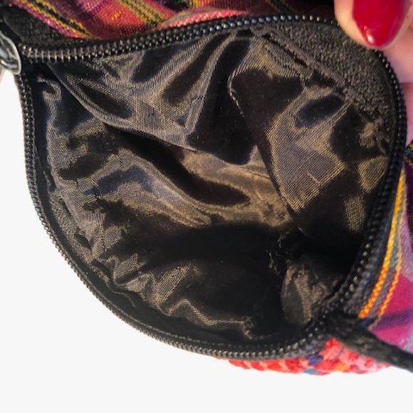 Handmade Guatemalan Shoulder Passport/Phone Fabric Bag - Picture 5 of 6